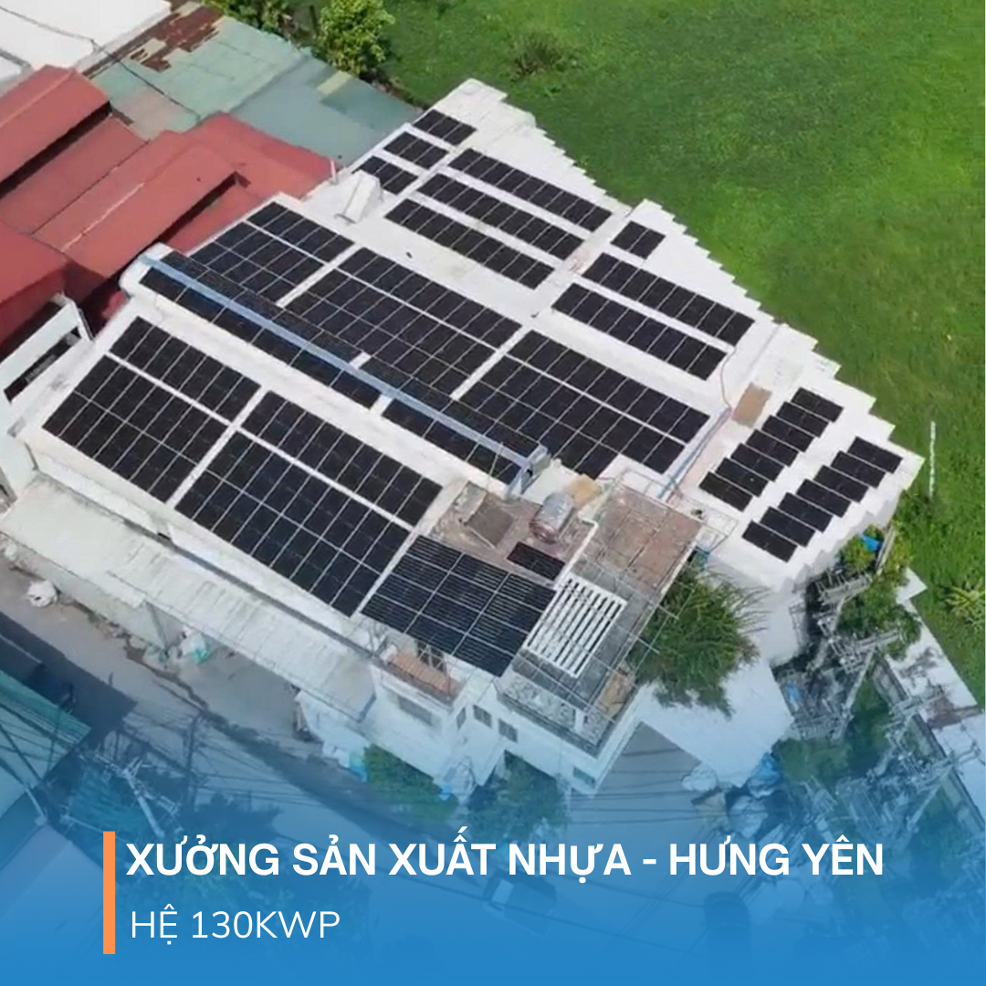 Dự án điện mặt trời - Xưởng nhựa Minh Khai