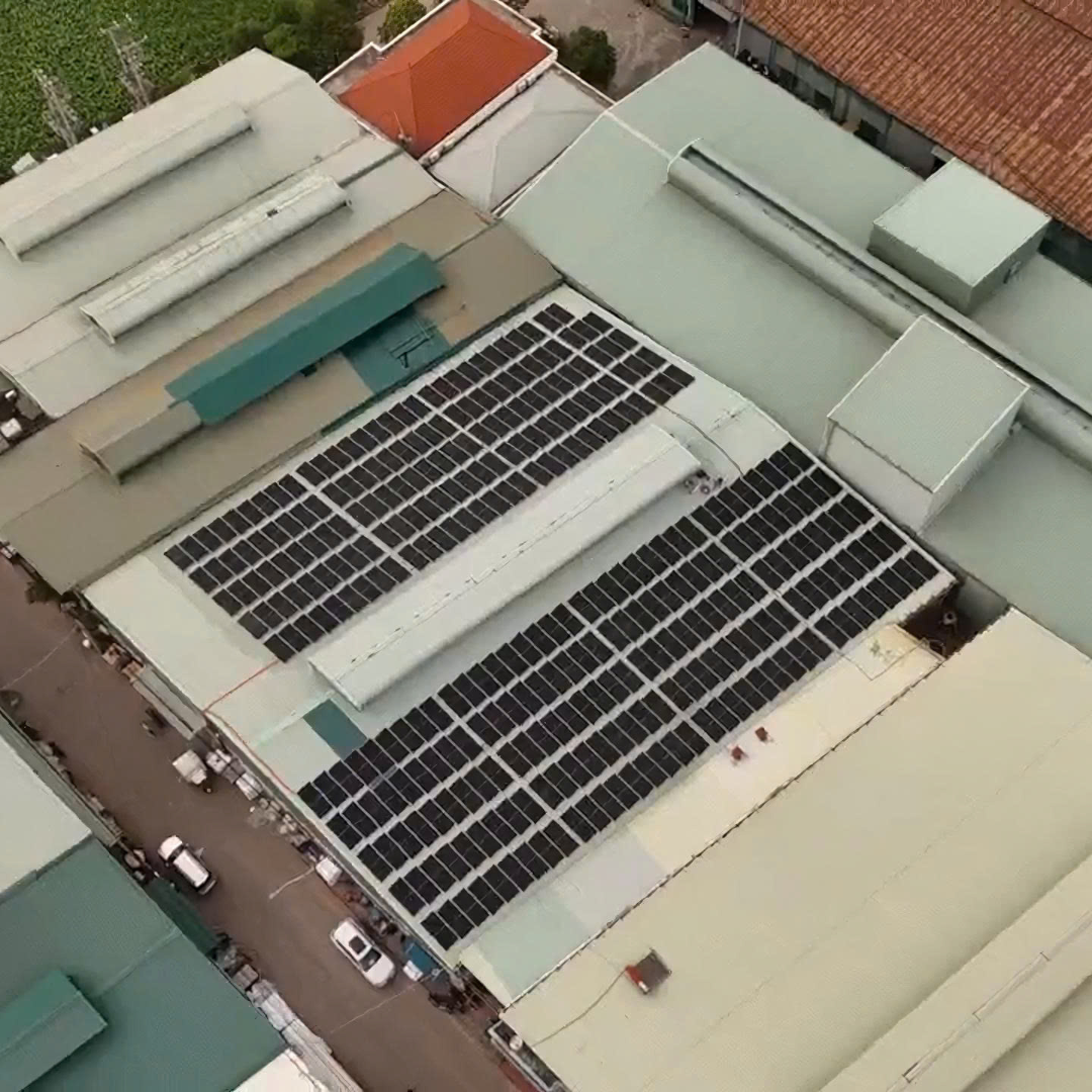 Dự án điện mặt trời - Cty Tanaka Precision Việt Nam