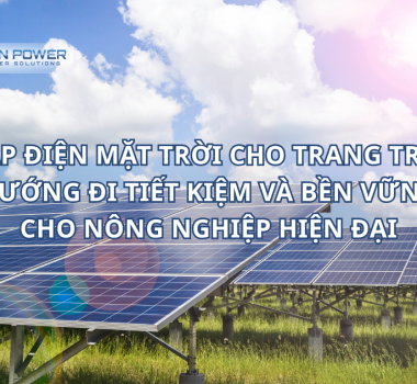 Điện mặt trời áp mái cho trang trại