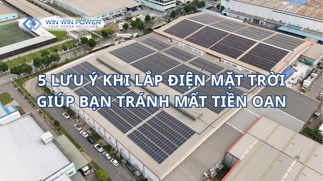 những điều cần biết khi lắp điện mặt trời